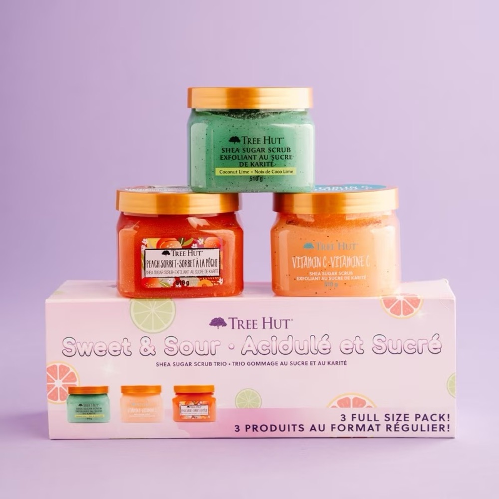 TreeHut Scrub Trio Gift Set BNIB